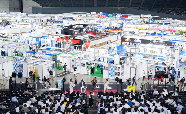 下水道展'23札幌 会場の様子